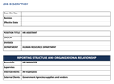 Job Description Template - HR Assistant (Logistics)