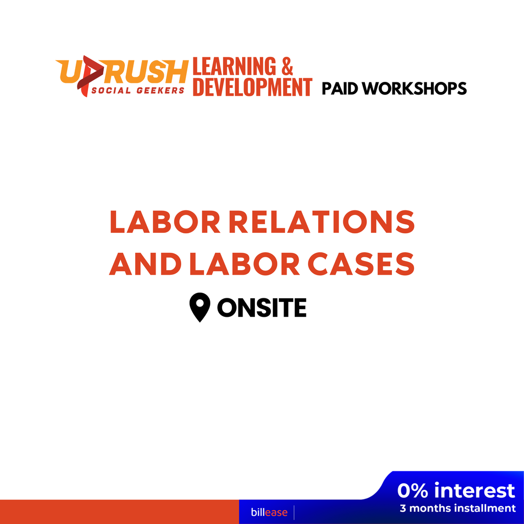 Labor Relations and Labor Cases (Onsite)